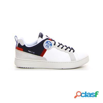 NORTH SAILS Sneaker - bianco navy rosso