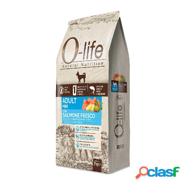 O-Life Dog Adult Mini con Salmone fresco 7 kg