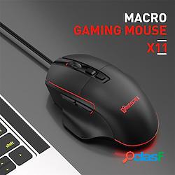 Ottico Mouse da gioco Luce respirante a led 1200-7200 dpi 4