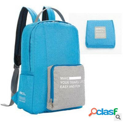 Outdoor Dacron Folding Borsa Zaino grande capacità
