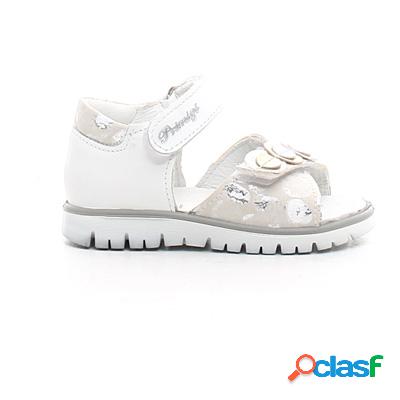 PRIMIGI Sandalo con strappi bambina - bianco/argento
