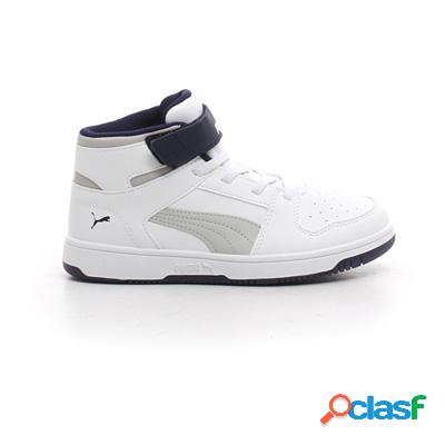 PUMA Rebound Layup Sl scarpa da basket bambino - bianco