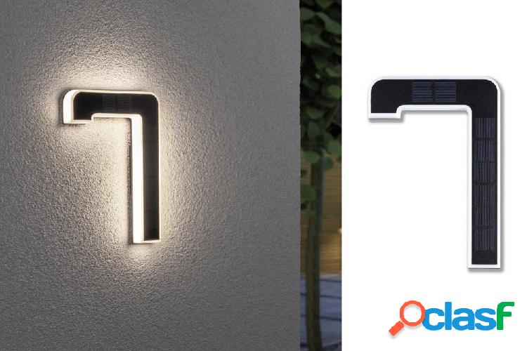 Paulmann 79848 Lampada solare per numero civico 0.20 W