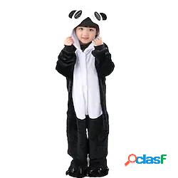 Per bambini Pigiama Kigurumi Panda Pigiama a pagliaccetto