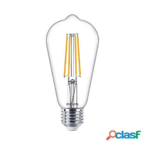 Philips MASTER Value LEDbulb E27 Edison Filamento Chiara