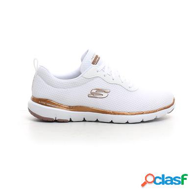 SKECHERS Flex Appeal 3.0 First Insight sneaker - bianco/oro