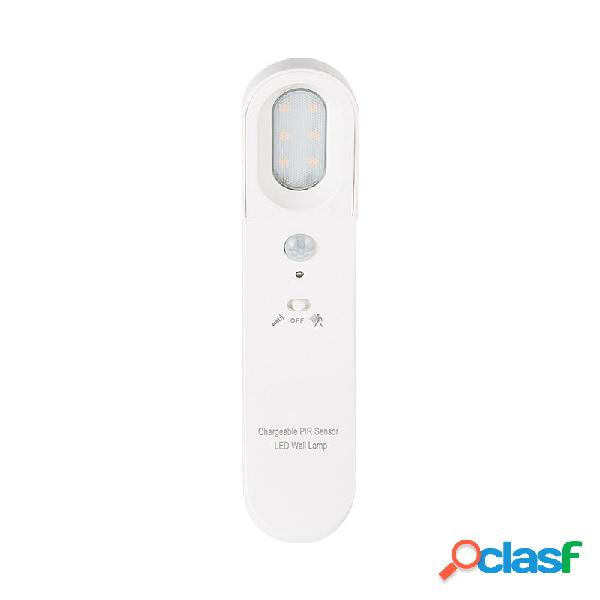 Smart Home PIR Sensore comodino lampada USB Carica di