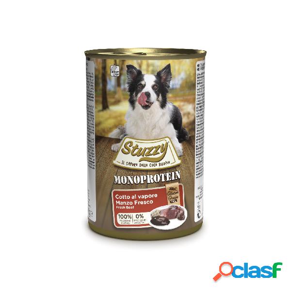 Stuzzy Umido Dog monoprotein manzo fresco 400 gr