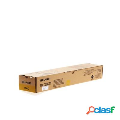 Toner Sharp MXC38GTY originale GIALLO
