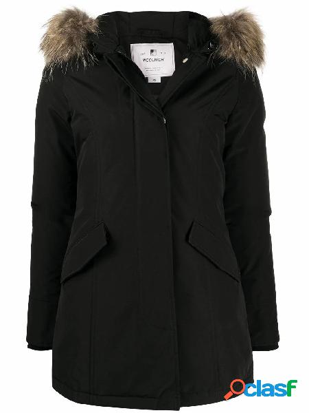 WOOLRICH GIACCA OUTERWEAR DONNA WWOU0299FRUT0001BLK COTONE