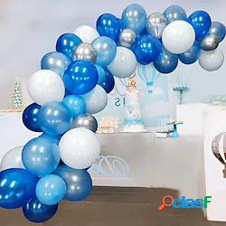 set di palloncini blu perlati delloktoberfest tedesco