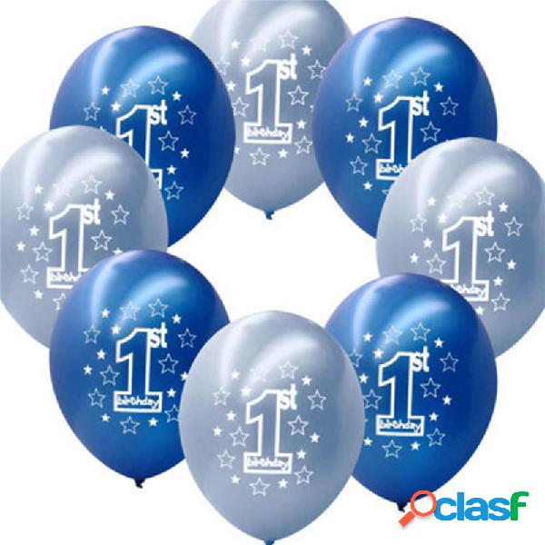 10 Pz Per Set Palloncini Perla Gonfiabili Stampati