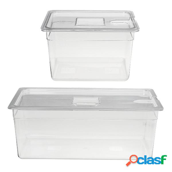 11L / 22L Sous Vide contenitore con coperchio per immersione