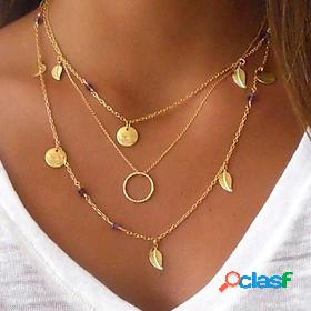 1pc Pendant Necklace Layered Necklace Womens Party Gift