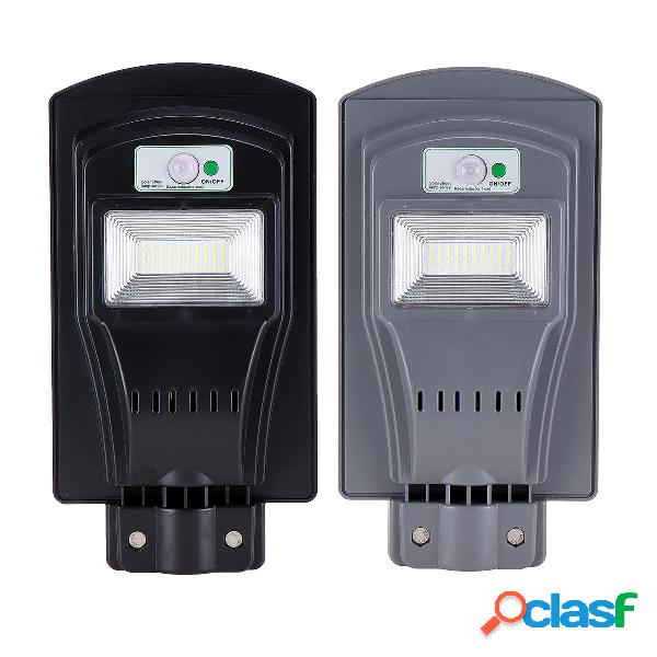 20W solare Lampione esterno con sensore di movimento PIR,