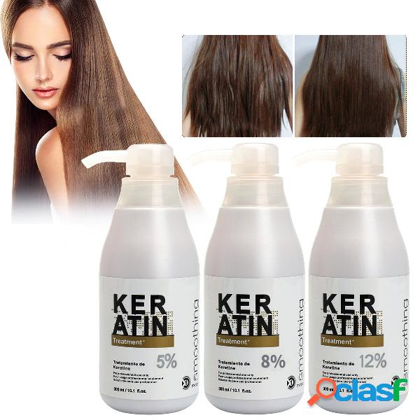 300ML 8%/12% Capelli Set trattamento alla cheratina Capelli