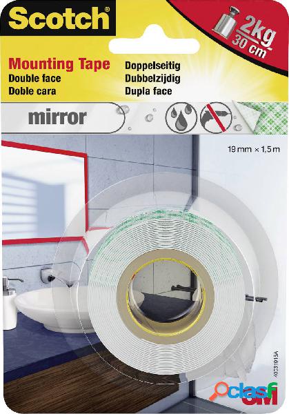 3M Scotch 40031915 Nastro per fissaggio Bianco (L x L) 1.5 m