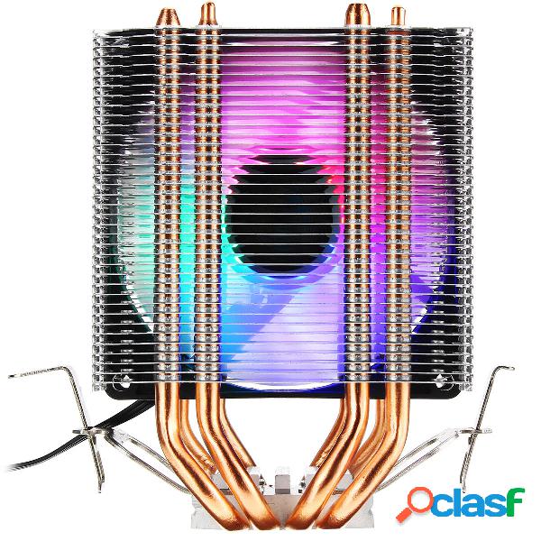 3Pin Four Heat Pipes Colorful Dissipatore di calore della