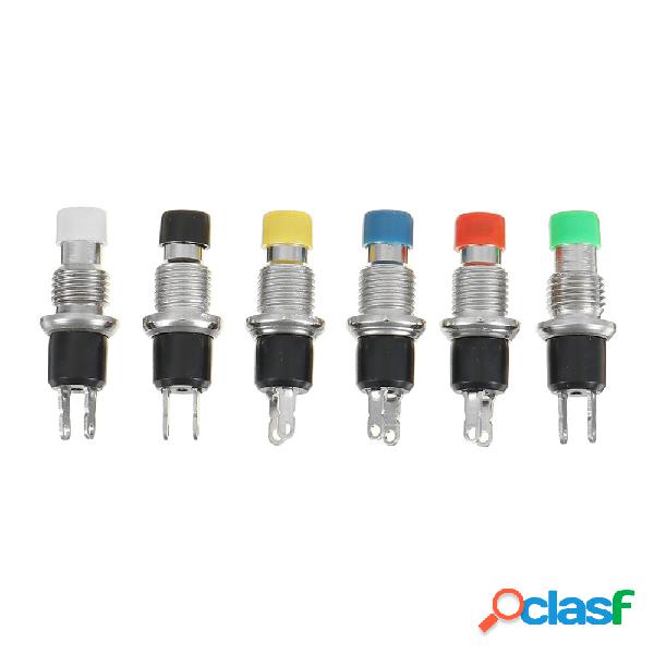 6PCS Mini Round Momentary Push Button Switch Micro Switch