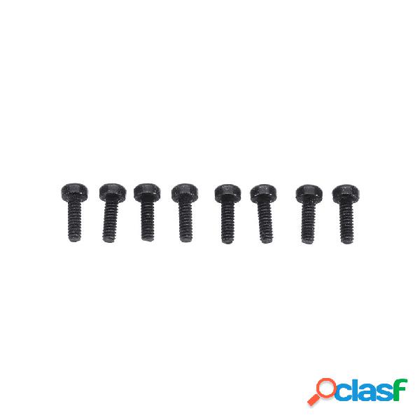 8PC HG P401 / 402/601 2x6mm Flat Head Vite Rc Ricambi auto