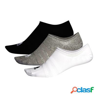 ADIDAS Pack 3 calze - grigio nero bianco