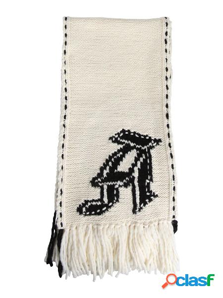 ALEXANDER MCQUEEN SCIARPA UOMO 626408Q1WZE9213 BIANCO