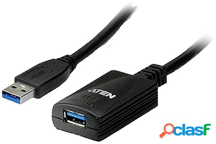 ATEN KVM Prolunga 5.00 m Nero