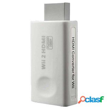 Adattatore / Convertitore HDMI 3.5mm Audio Full HD per Wii -