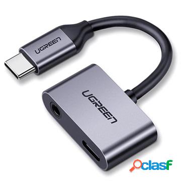 Adattatore USB-C Audio e Caricatore Ugreen 2-in-1 - 1.5A -