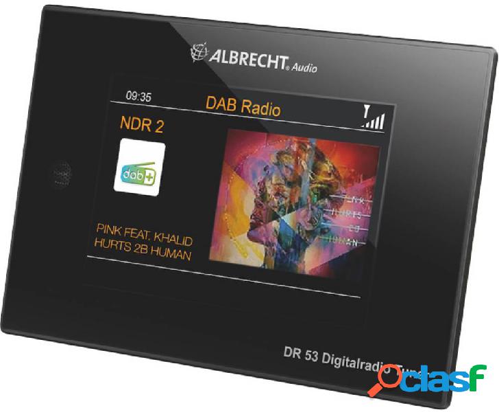 Albrecht DR 53 DAB+/UKW/Bluetooth Radio da tavolo DAB, DAB+,