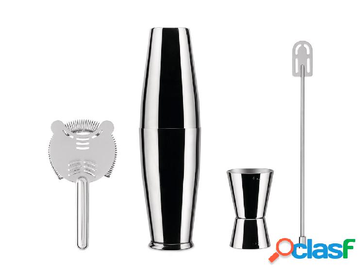 Alessi Lunar Eclipse Kit Miscelatore Per Cocktail