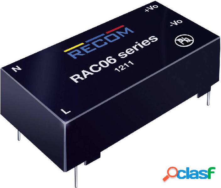 Alimentatore da circuito stampato AC / DC RECOM RAC06-12SC