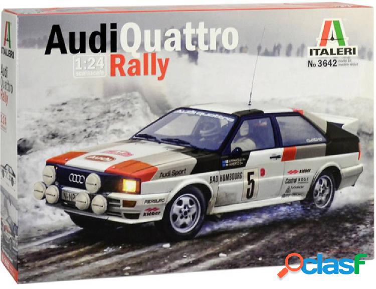 Automodello in kit da costruire Italeri 3642 Audi Quattro