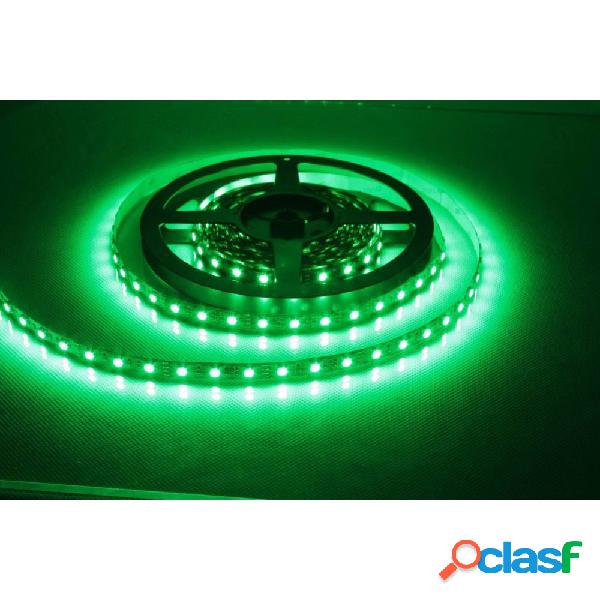 BOBINA STRISCIA STRIP LED 5050 FLESSIBILE 5MT ADESIVA LUCE