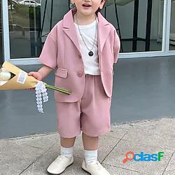 Bambino Da ragazzo Completo e giacca Completo 2 pezzi Manica