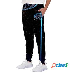 Bambino Da ragazzo Pantaloni Blu Cielo stellato Autunno