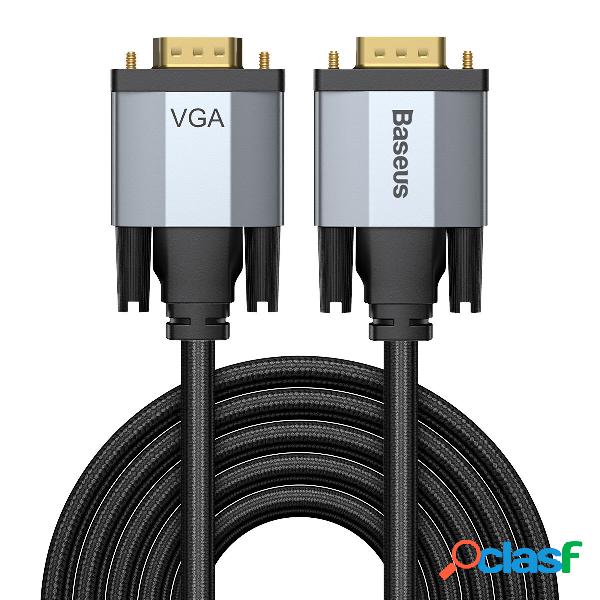 Baseus 15 Pin 1080P HD Cavo adattatore da VGA a VGA maschio