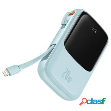 Baseus Qpow Pro Powerbank with Lightning Cable - Blue