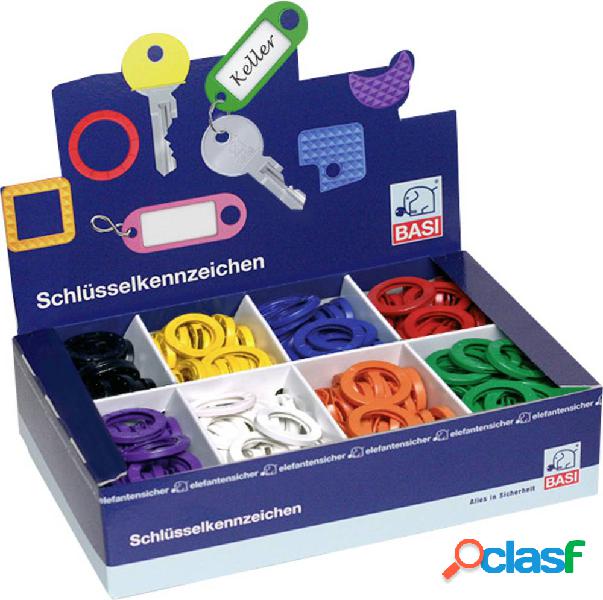 Basi Clip portachiavi 8520-9010 a 8 colori 200 pz./conf. 1