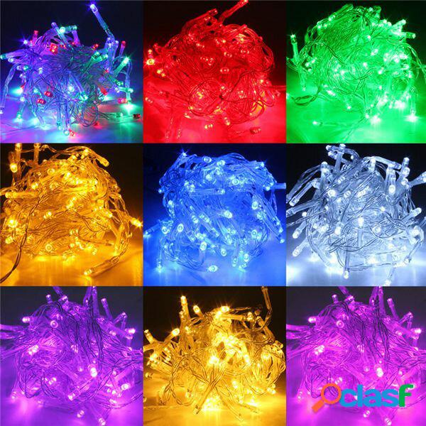 Batteria 5m alimentato LED funky luci stringa scintillio