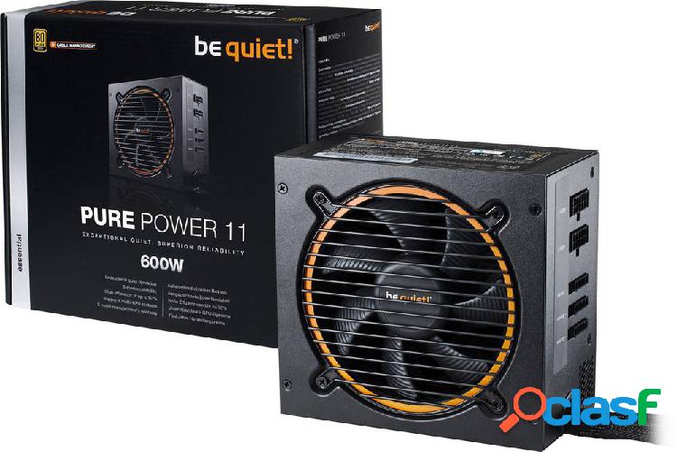 BeQuiet Pure Power 11 CM Alimentatore per PC 600 W ATX