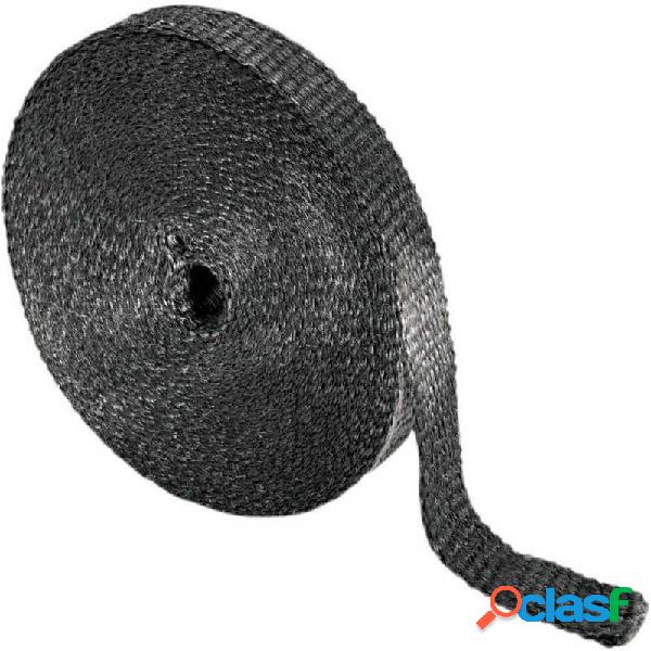 Benda termica collettori di scarico 649° nero 25mm 15mt