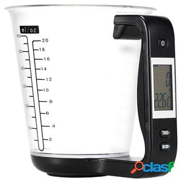 Bilancia da Cucina Digitale con Misurino TY-C01 - 1000g -