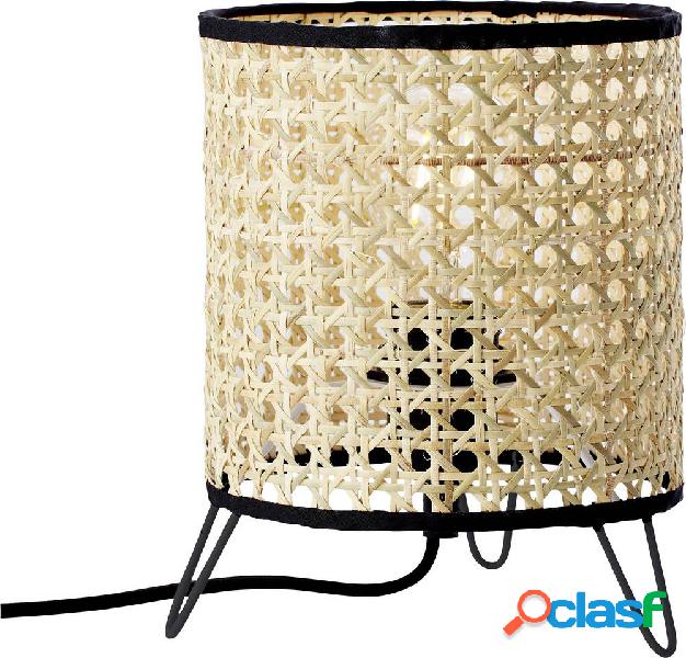 Brilliant Wiley 99089/09 Lampada da tavolo E27 60 W Legno