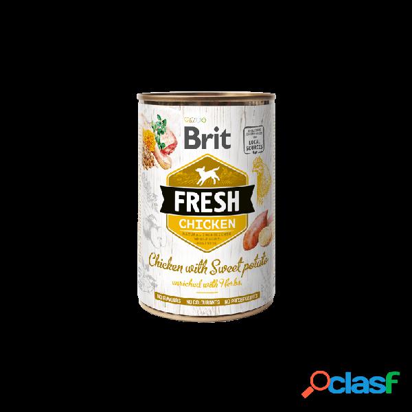 Brit Care - Brit Fresh Pollo Con Patate Dolci Cibo Umido Per