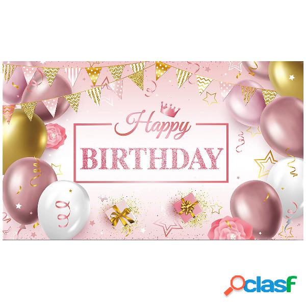 Buon compleanno segno frizzante fotografia sfondo foto