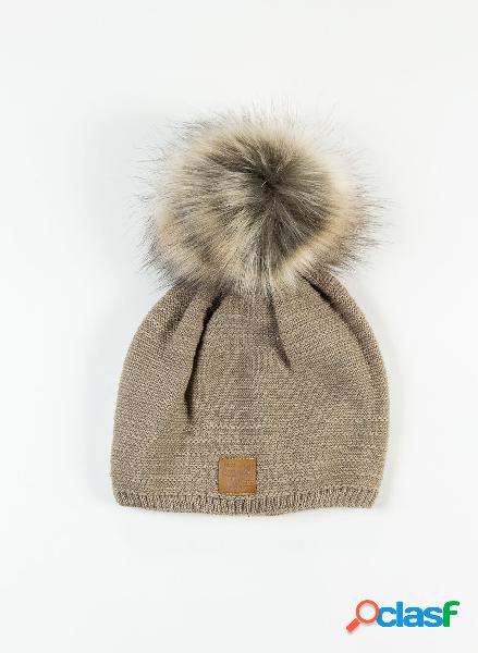 CAPPELLO RASATO PON PON MAGLIA