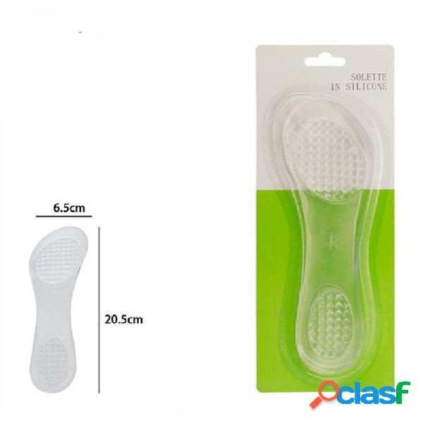 COPPIA SOLETTE GEL SILICONE MORBIDO CURA PROTEZIONE