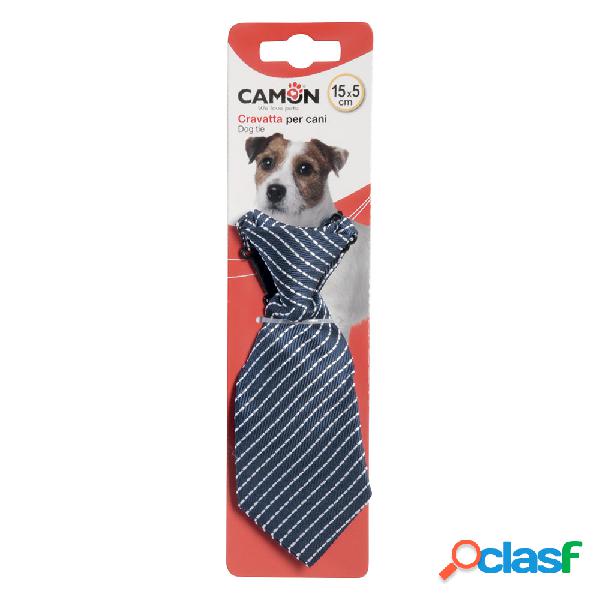 Camon Cravatta a righe per cani 15x5cm