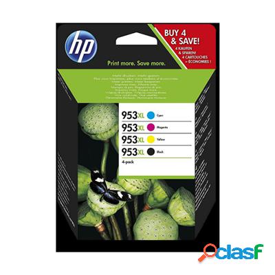 Cartuccia Hp 3HZ52AE Multipack 953XL (Conf. da 4 pz.)